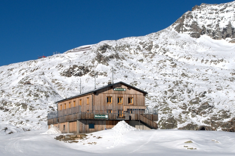 Weißseehaus am Mölltaler Gletscher